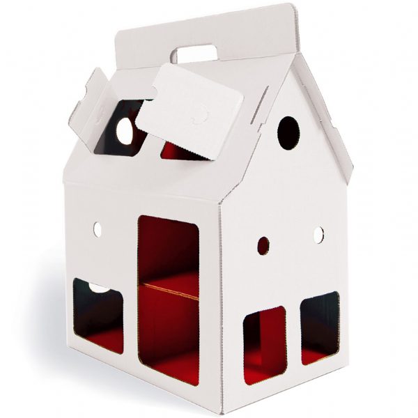 MobileHome White Color in Cardboard
