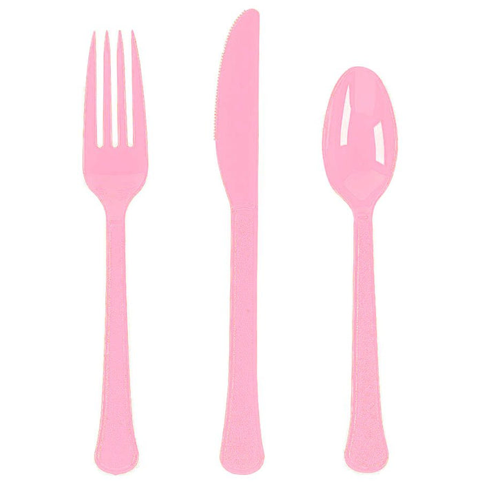 New Pink Extra Heavy Weight Cutlery Set of 20