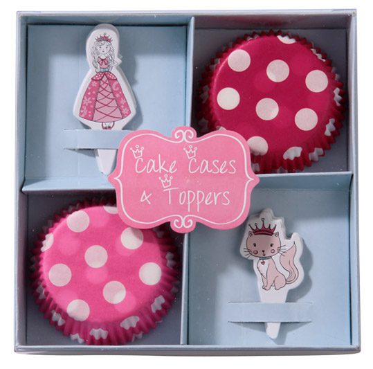 Princess Cake Cases and Toppers