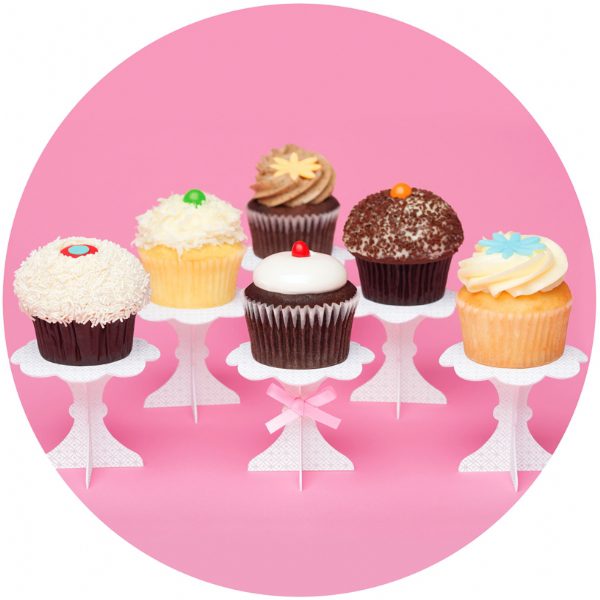 Sweet Stands Set of 6