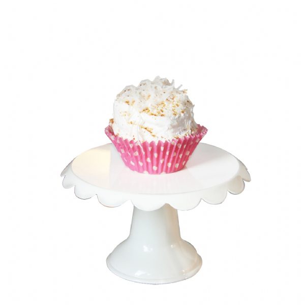 Petite Scalloped 5.5 Inch Cake Stand