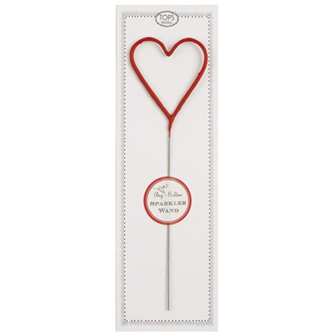Red Heart Sparkler Wand