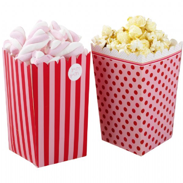 Sweet Treat Holders Pink Dot and Stripes