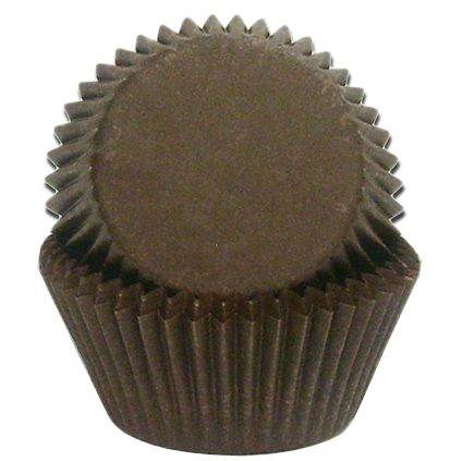 Chocolate Brown Baking Cups available