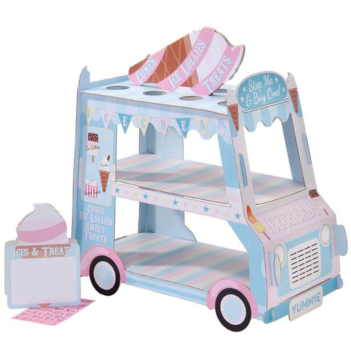 Three Tiered Ice Cream Truck Stand