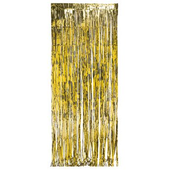 Gold Foil Backdrop or Door Curtain