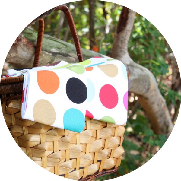Multidot Woven Napkins Set of 4 French Bull