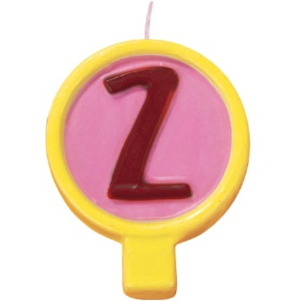 Circle Number Candles