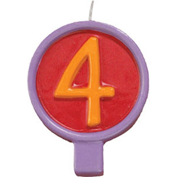 Circle Number Candles