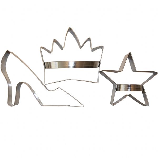 Princess Cookie Cutters Set of 3