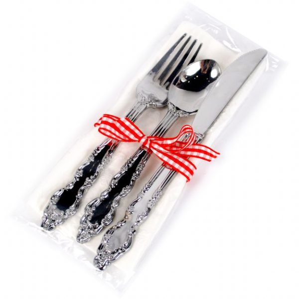 Real Plastic Silverware Set of 3