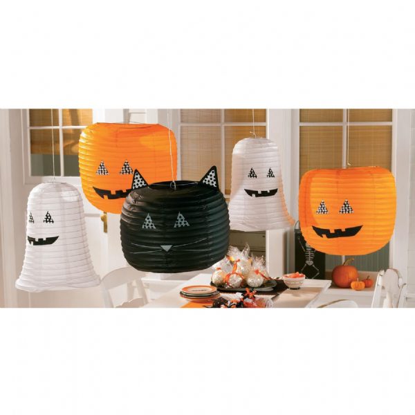 Halloween Paper Lanterns Set of 3