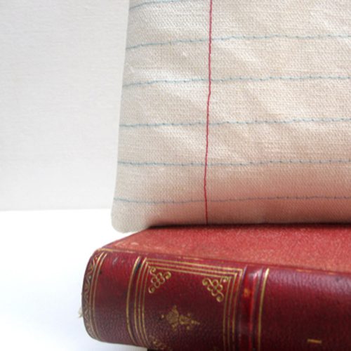 iPad Lined Paper Zippered Case