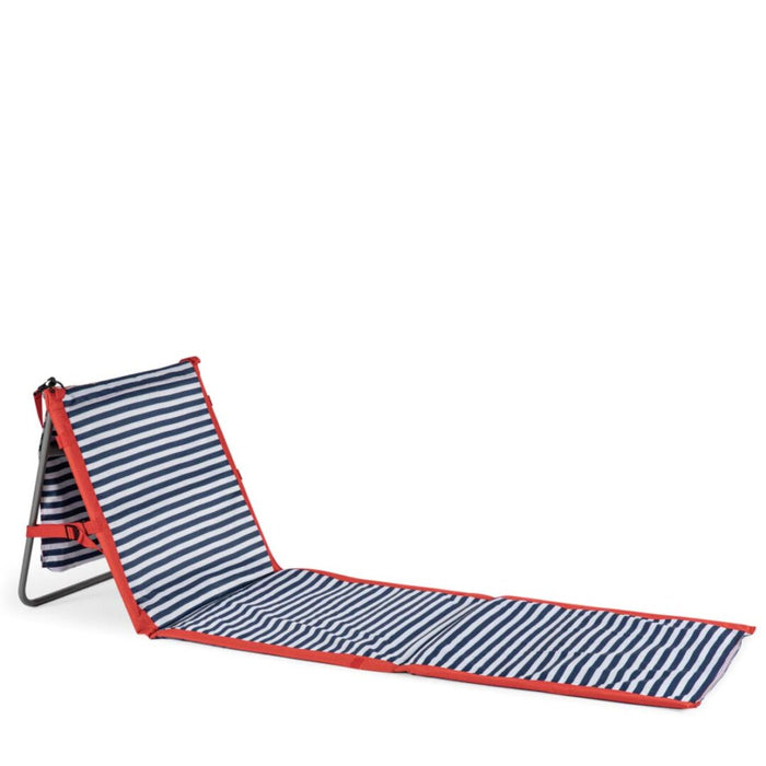 Blue Pinstripe Beachcomber Beach Mat