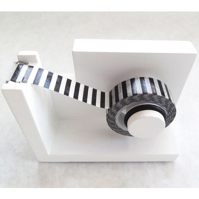 Black and White Stripe Tie Washi Tape