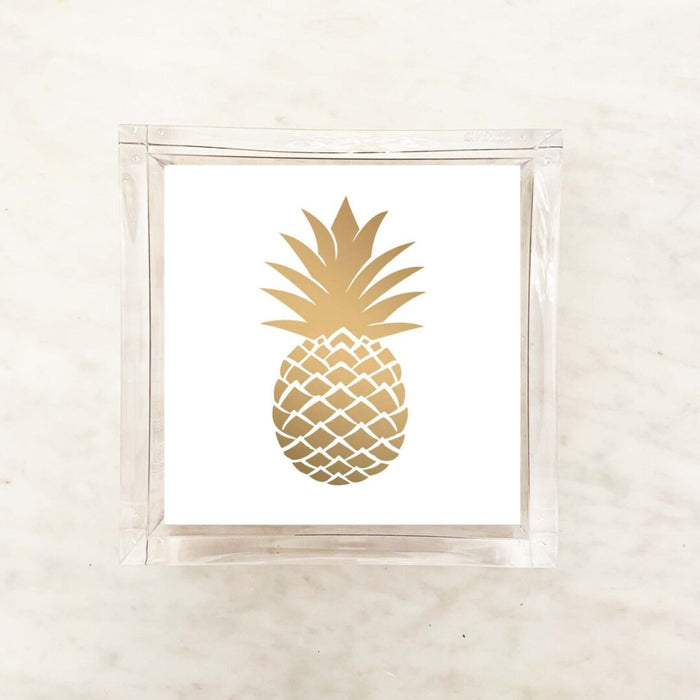 Gold Pineapple Cocktail Napkins