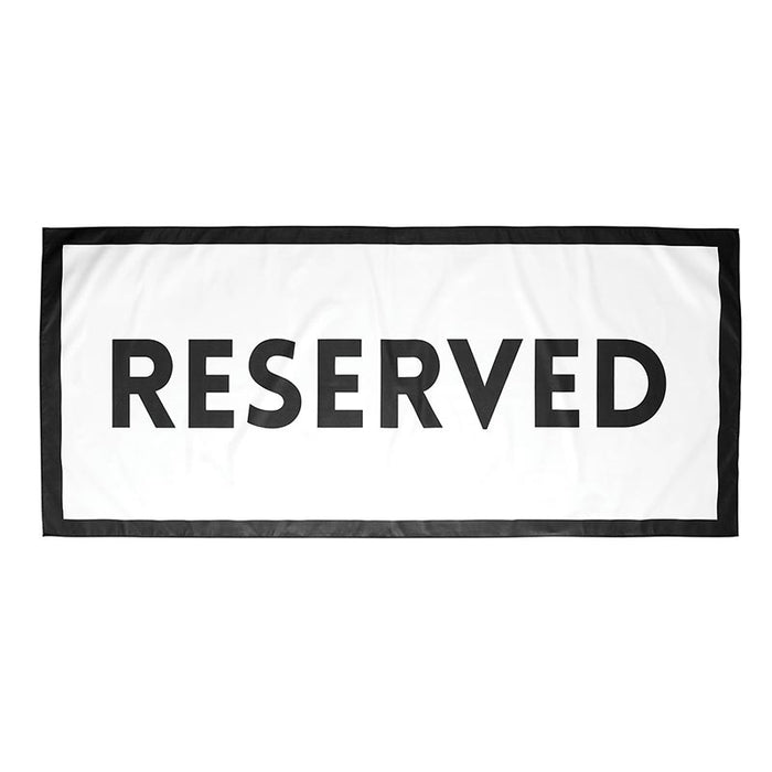 Reserved Beach Towel