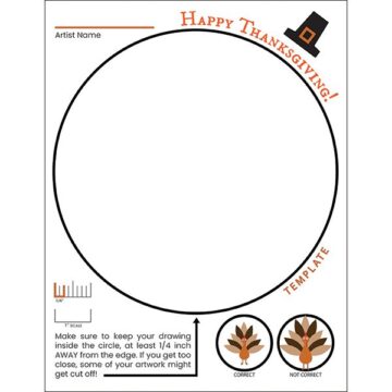 Make Your Own Melamine Plate - Upload Your Own Artwork - Thanksgiving Edition