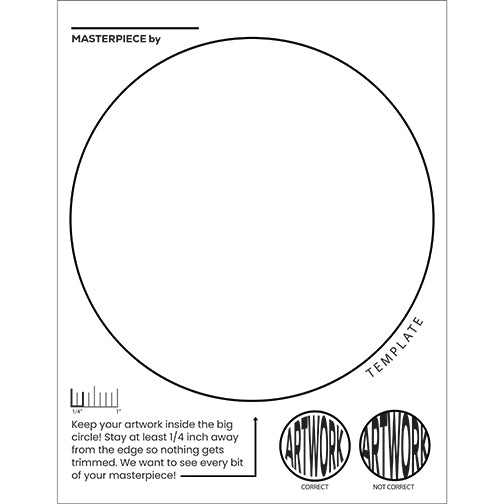 Make Your Own Melamine Plate - Upload Your Own Artwork