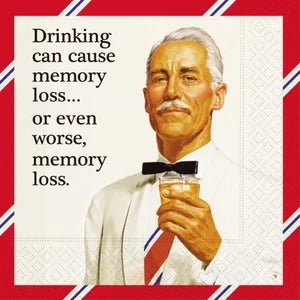 Memory Loss Napkins – 2 Packets