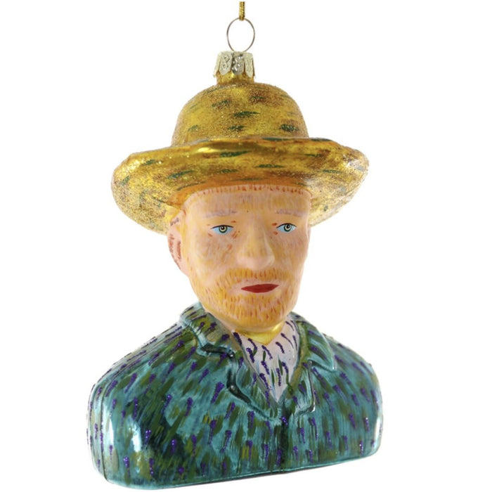 Vincent Van Gogh Glass Ornament