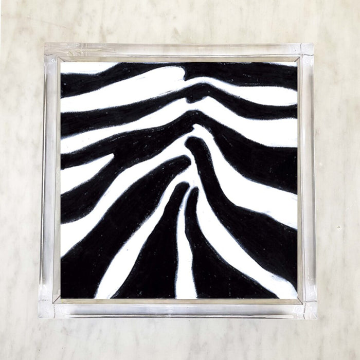 Black and White Zebra Luncheon Napkins