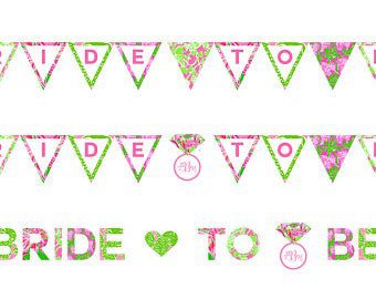 Palm Beach Bride To Be Banner - Custom File