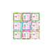 Tropical Flowers Bridal Shower Thank You Tags