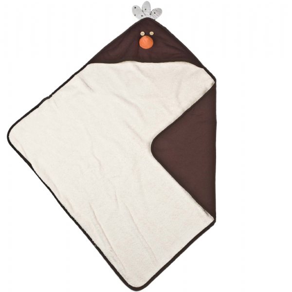 Chico Brown Organic Hooded Towel