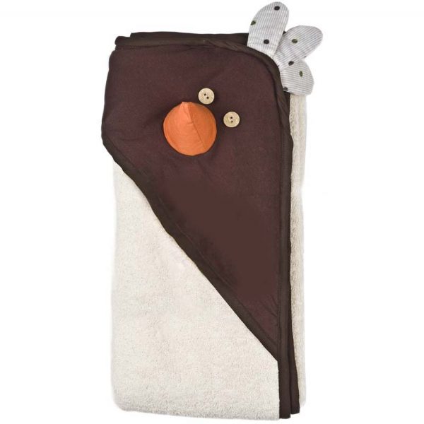 Chico Brown Organic Hooded Towel