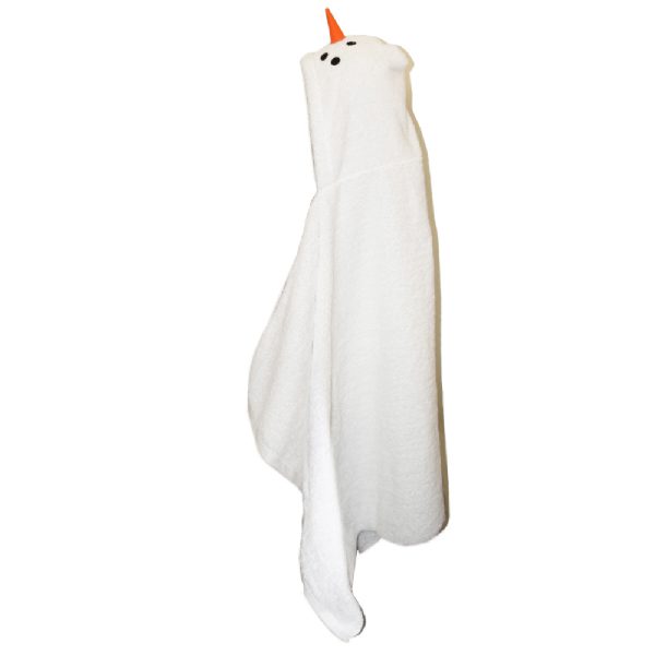 Snowman Hooded Bath Towel