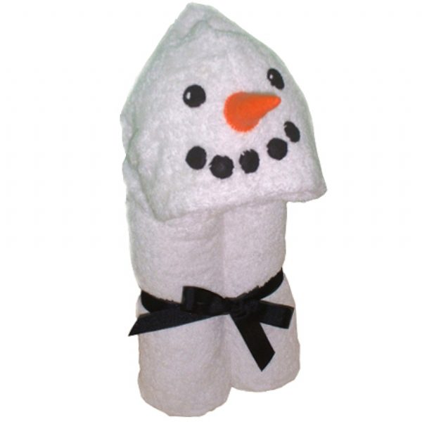 Snowman Hooded Bath Towel
