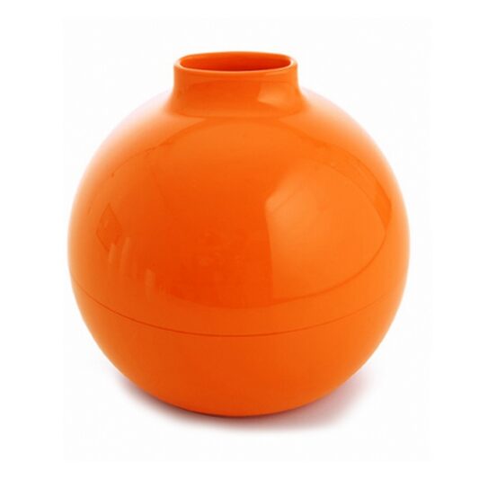 Orange Paper Pot