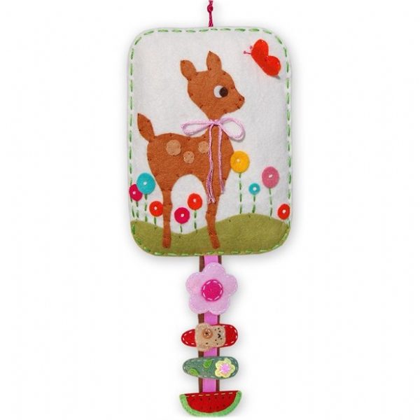 Doe A Deer Felt Clip Holder