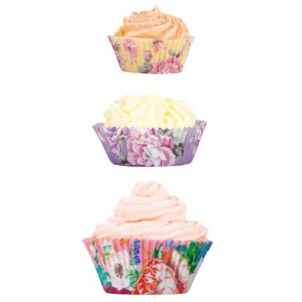 Utterly Scrumptious Floral Cupcake Cups