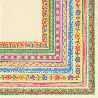 Festival Stripes Luncheon Paper Napkins – 2 Packets