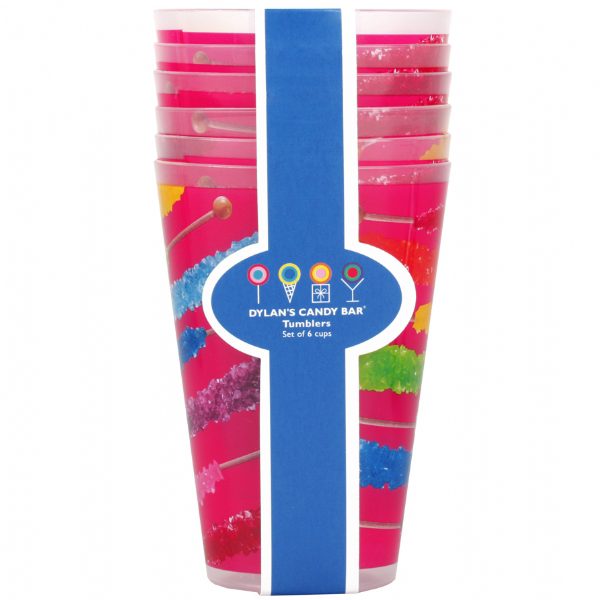 Rock Candy Tumblers Dylans Candy Bar Set of 6
