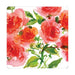 Wild Roses Dessert Paper Plates