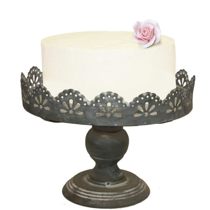 Jemma Pedestal Plate Large 10 Inch