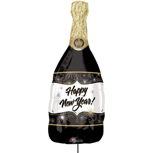 Champagne New Year Huge 36 inch Foil Balloon