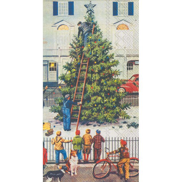 Tree in Town Square Guest/Hostess Napkins – 2 Packets