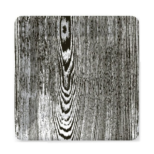 Woodgrain Black Dessert Paper Plates