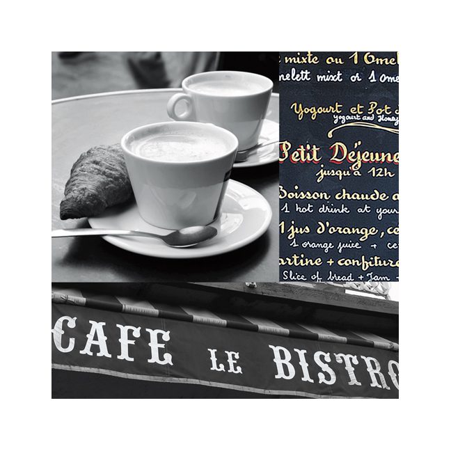 Cafe Le Bistro Cocktail Napkins – 2 Packets