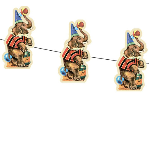 Circus Elephant Paper Garland