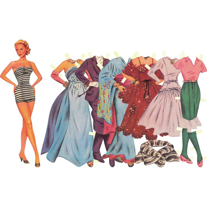 Movie Star Paper Dolls Set of 5