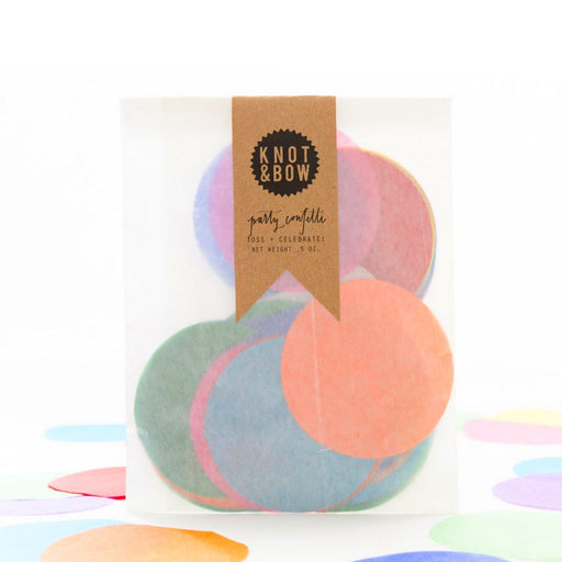 Jumbo Multi Party Confetti Circles