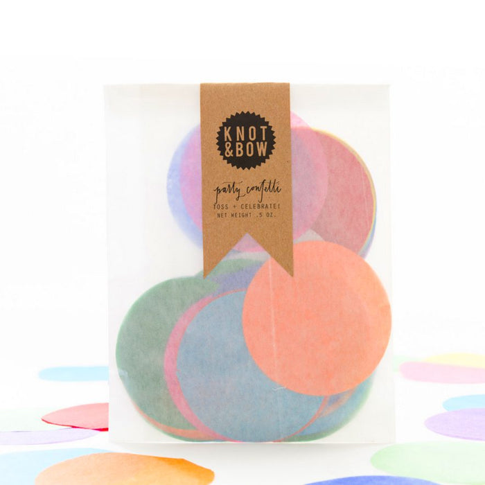 Jumbo Multi Party Confetti Circles