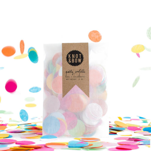 Multi Colored Confetti Circles