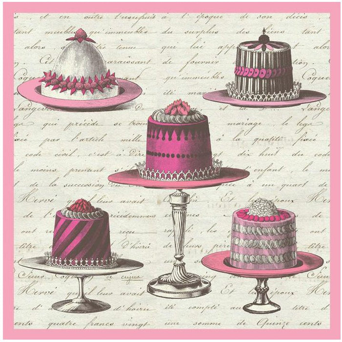 French Soiree Luncheon Napkins – 2 Packets