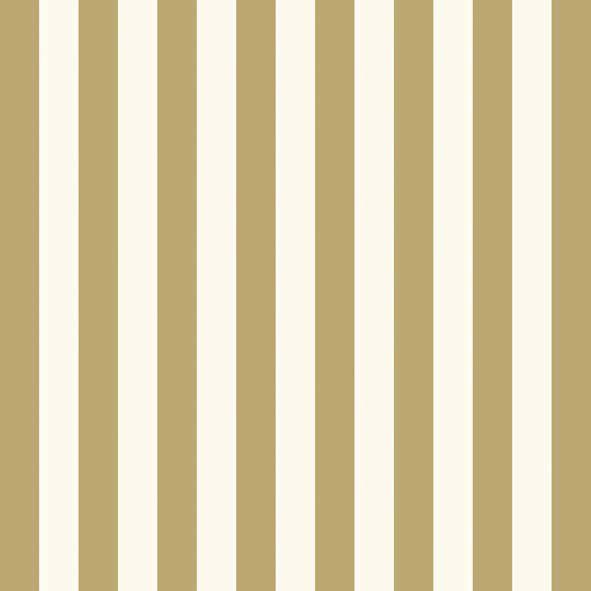 Narrow Gold and White Stripe Luncheon Paper Napkins - 2 Packets